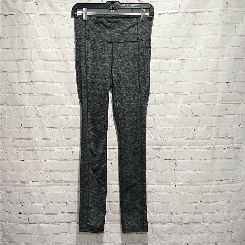 Athleta Charcoal Heather Workout Leggings Woman’s‎ Size Small